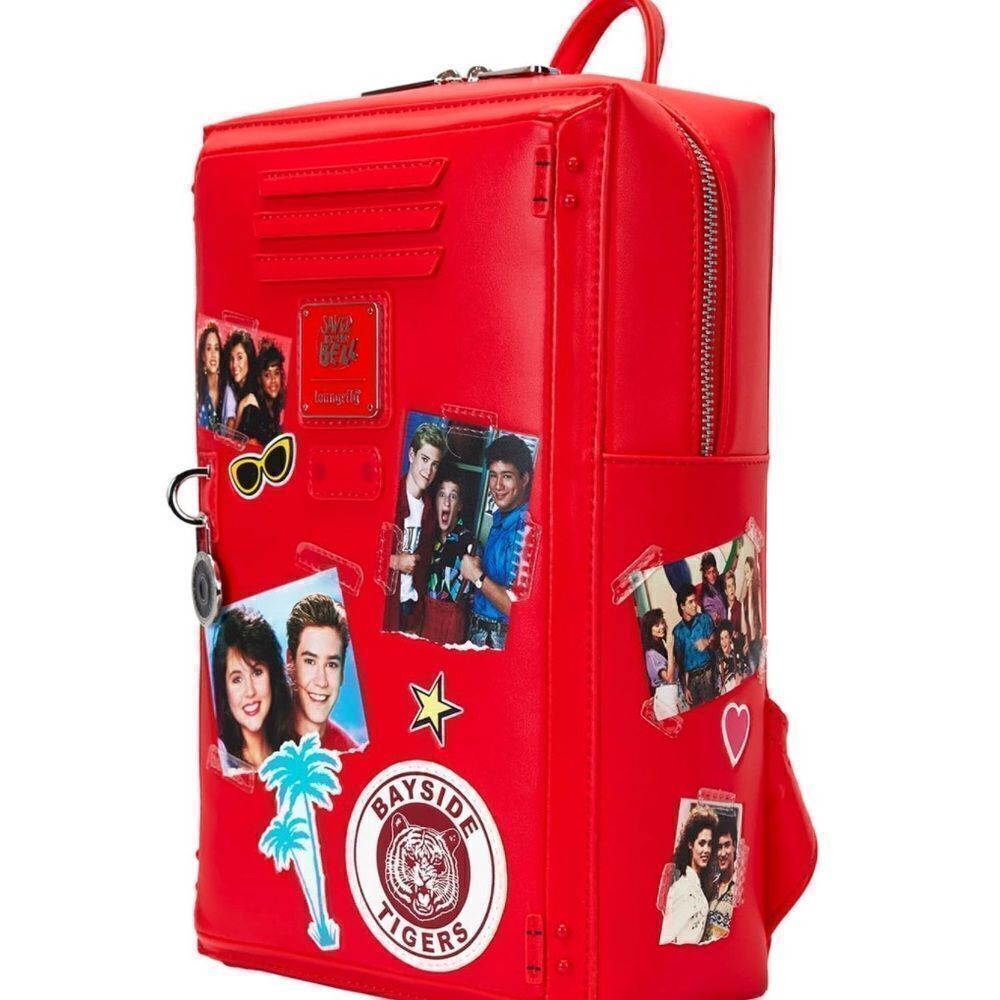 ❤️Loungefly Universal Saved by The Bell Locker Backpack - Picture 5 of 7